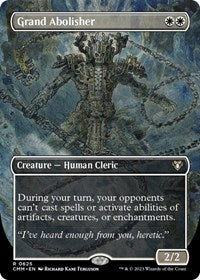 MTG Commander Masters Grand Abolisher (Borderless)