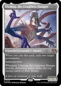 MTG Commander Masters Ulamog, the Ceaseless Hunger (Foil Etched)