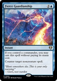 MTG Commander Masters Fierce Guardianship