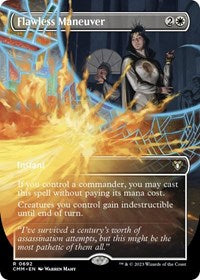 MTG Commander Masters Flawless Maneuver (Borderless)