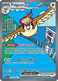 Pokemon SV03: Obsidian Flames Pidgeot ex - 225/197