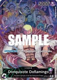 One Piece Kingdoms of Intrigue Donquixote Doflamingo (019) (Alternate Art)