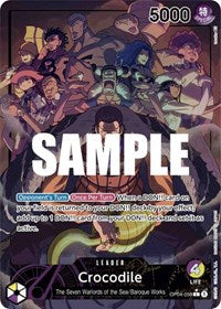 One Piece Kingdoms of Intrigue Crocodile (058) (Alternate Art)