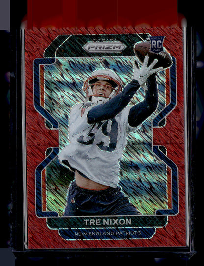 2021 Panini Prizm #428 Tre Nixon Red Shimmer #/35