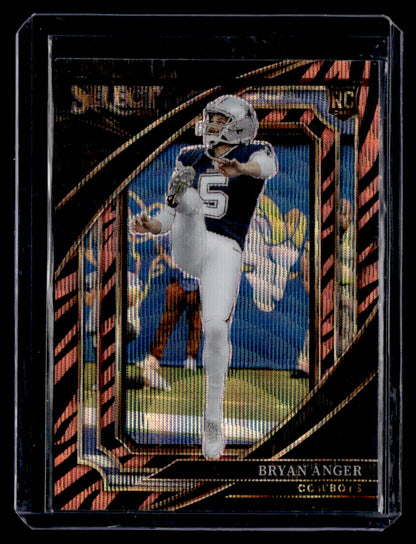 2022 Panini Select #390 Bryan Anger Tiger Prizm