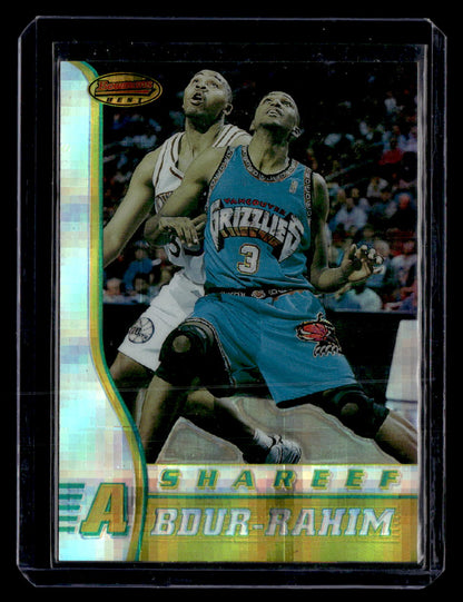 1996-97 Bowman's Best #R3 Shareef Abdur-Rahim Atomic Refractors