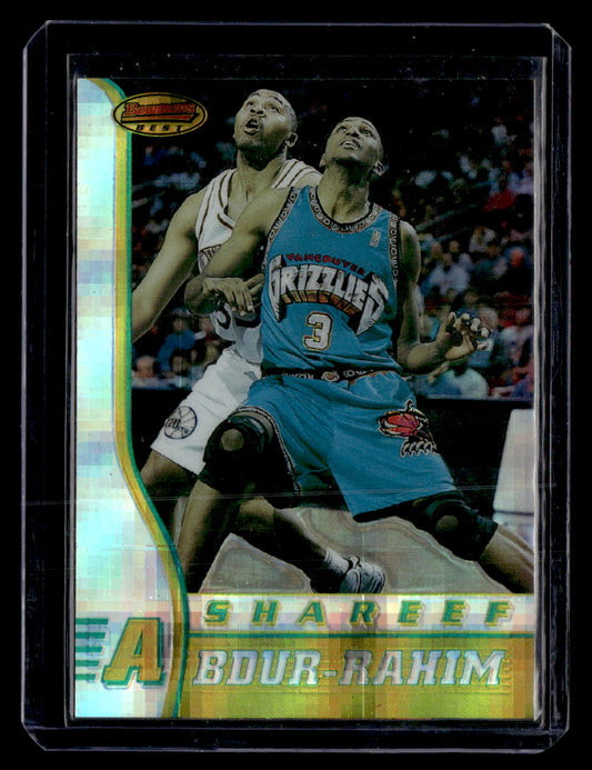 1996-97 Bowman's Best #R3 Shareef Abdur-Rahim Atomic Refractors