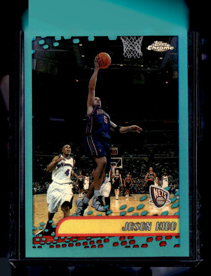 2001-02 Topps Chrome #80 Jason Kidd Refractors