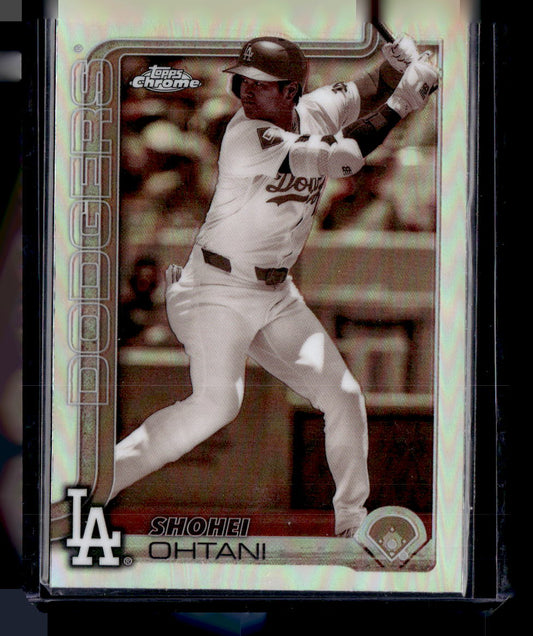 2025 Topps Chrome #1 Shohei Ohtani Sepia Refractors