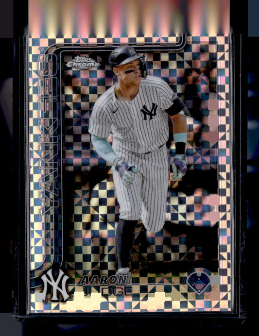 2025 Topps Chrome #99 Aaron Judge X-Fractors