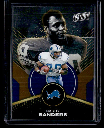 2024 Panini Player of the Day #68 Barry Sanders Orange #/199