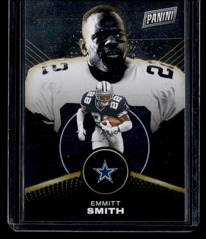 2024 Panini Player of the Day #56 Emmitt Smith Purple #/25