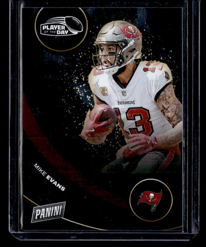 2024 Panini Player of the Day #46 Mike Evans Purple #/25