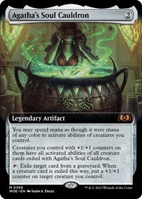 MTG Wilds of Eldraine Agatha's Soul Cauldron (Extended Art)
