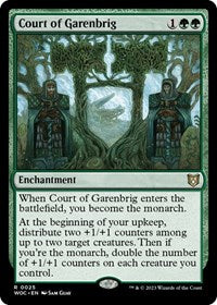 MTG Commander: Wilds of Eldraine Court of Garenbrig