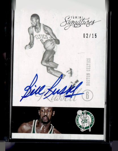 2012-13 Panini - Signatures - Signatures #193 Bill Russell #/15