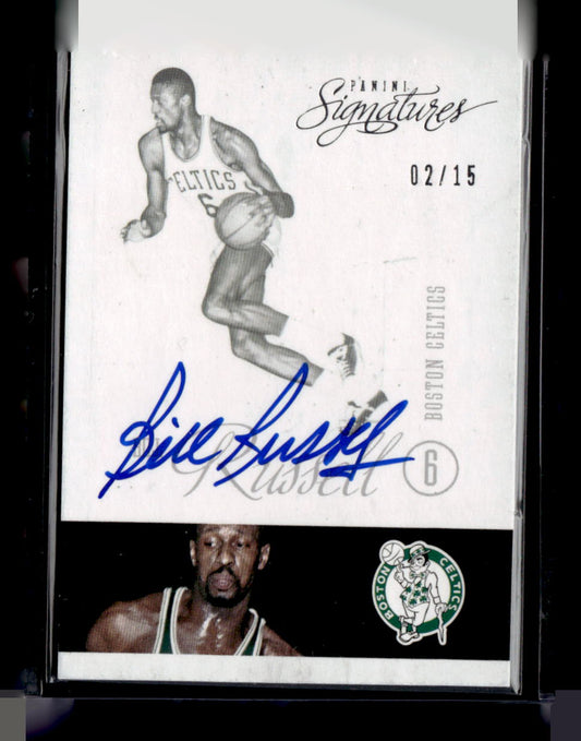 2012-13 Panini - Signatures - Signatures #193 Bill Russell #/15
