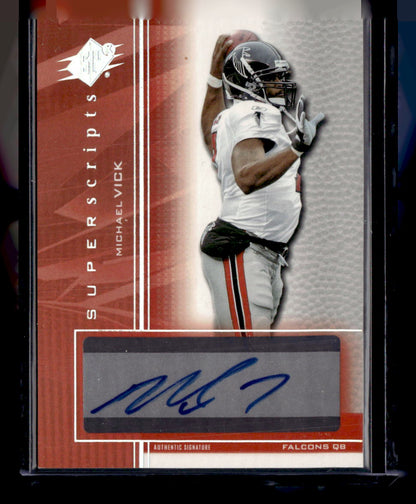 2005 SPx #SS-MV Michael Vick Superscripts
