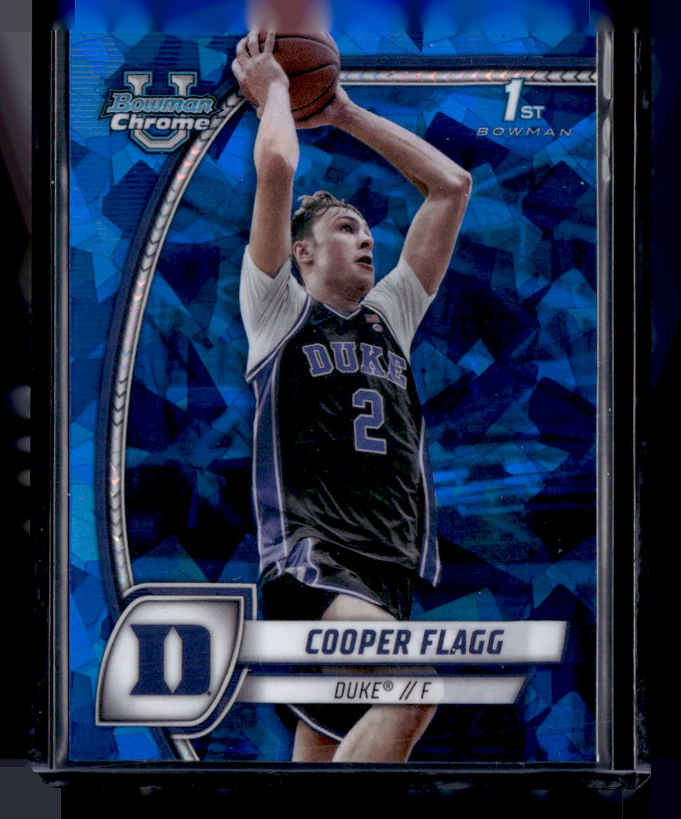2024-25 Bowman University Chrome Sapphire #16 Cooper Flagg