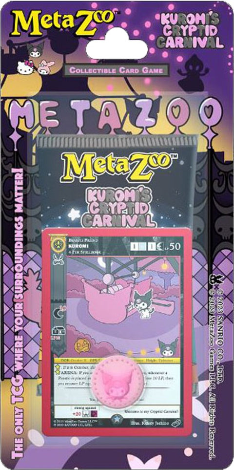 MetaZoo TCG x Hello Kitty: Kuromi's Cryptid Carnival Blister Pack