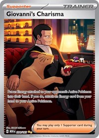 Pokemon SV: Scarlet & Violet 151 Giovanni's Charisma - 204/165