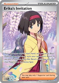 pokemon SV: Scarlet & Violet 151 Erika's Invitation - 196/165