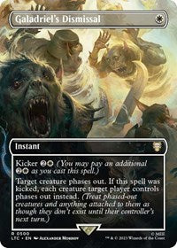 MTG Commander: The Lord of the Rings: Tales of Middle-earth Galadriel's Dismissal (Borderless)