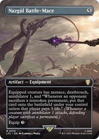 MTG Commander: The Lord of the Rings: Tales of Middle-earth Nazgul Battle-Mace (Borderless)