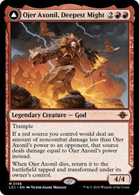 MTG The Lost Caverns of Ixalan Ojer Axonil, Deepest Might