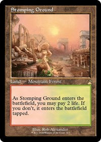 MTG Ravnica Remastered Stomping Ground (Retro Frame)