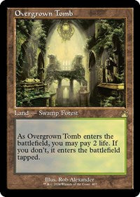 MTG Ravnica Remastered Overgrown Tomb (Retro Frame)