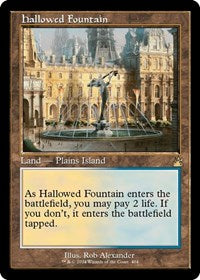 MTG Ravnica Remastered Hallowed Fountain (Retro Frame)