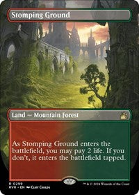 MTG Ravnica Remastered Stomping Ground (Borderless)