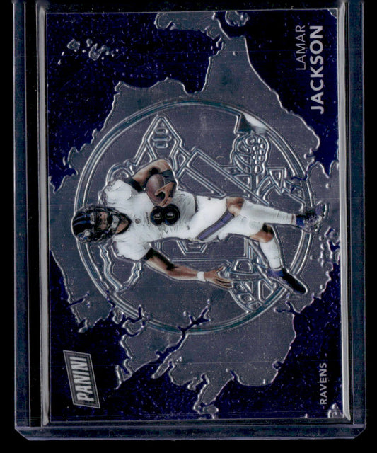 2024 Panini Player of the Day #POD7 Lamar Jackson Marketing Insert #/99
