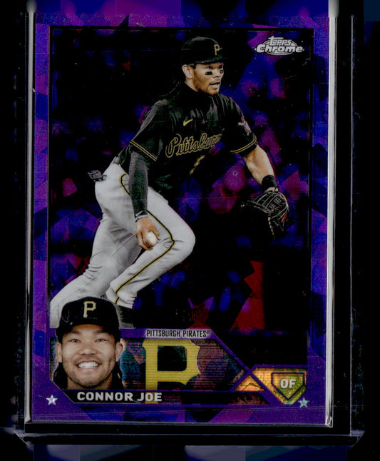 2023 Topps Chrome Sapphire Edition #525 Connor Joe Purple #/10