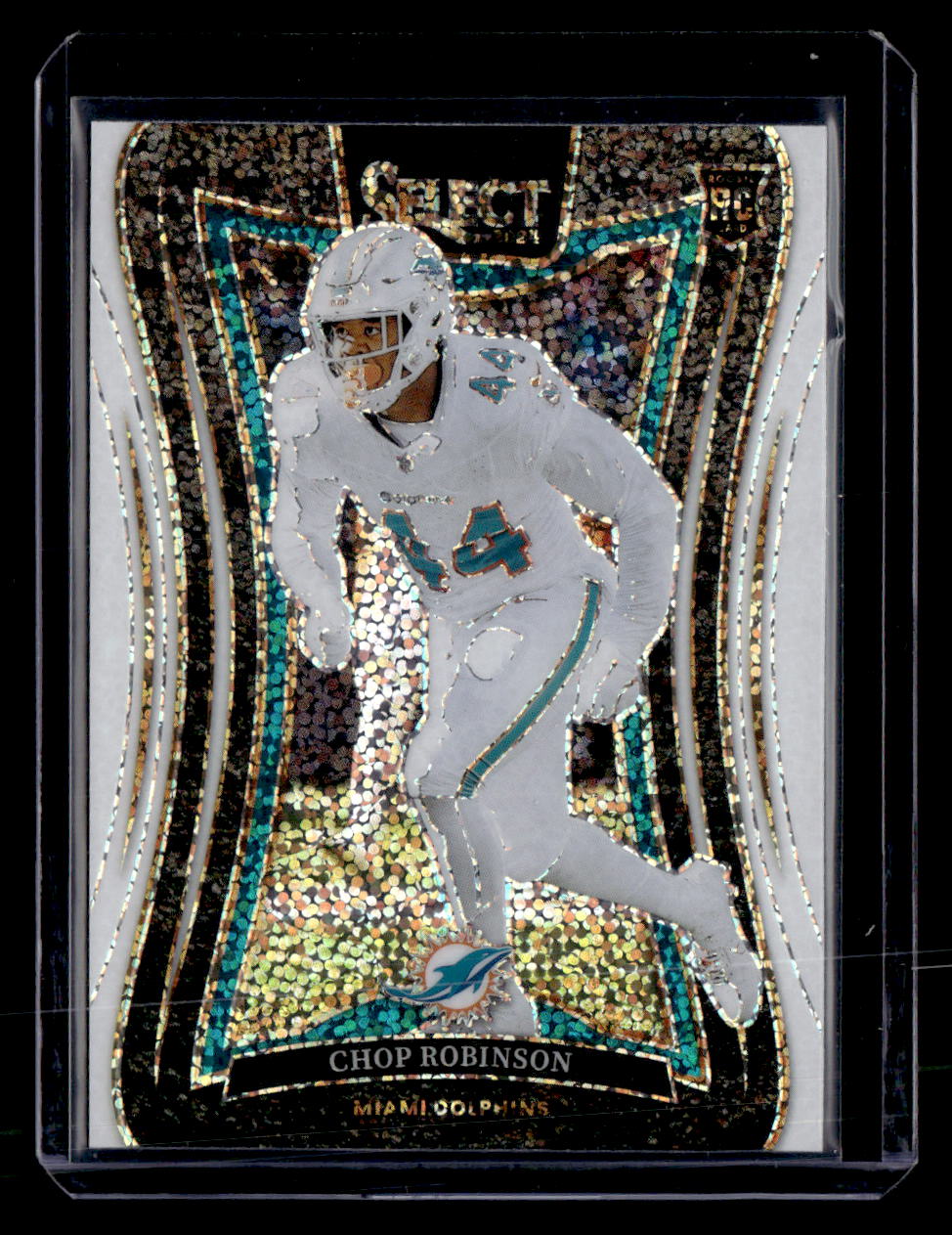 2024 Panini Select #343 Chop Robinson White Sparkle Prizm
