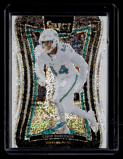 2024 Panini Select #343 Chop Robinson White Sparkle Prizm