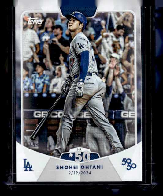 2024 Topps 50/50: Shohei Ohtani #100 Shohei Ohtani