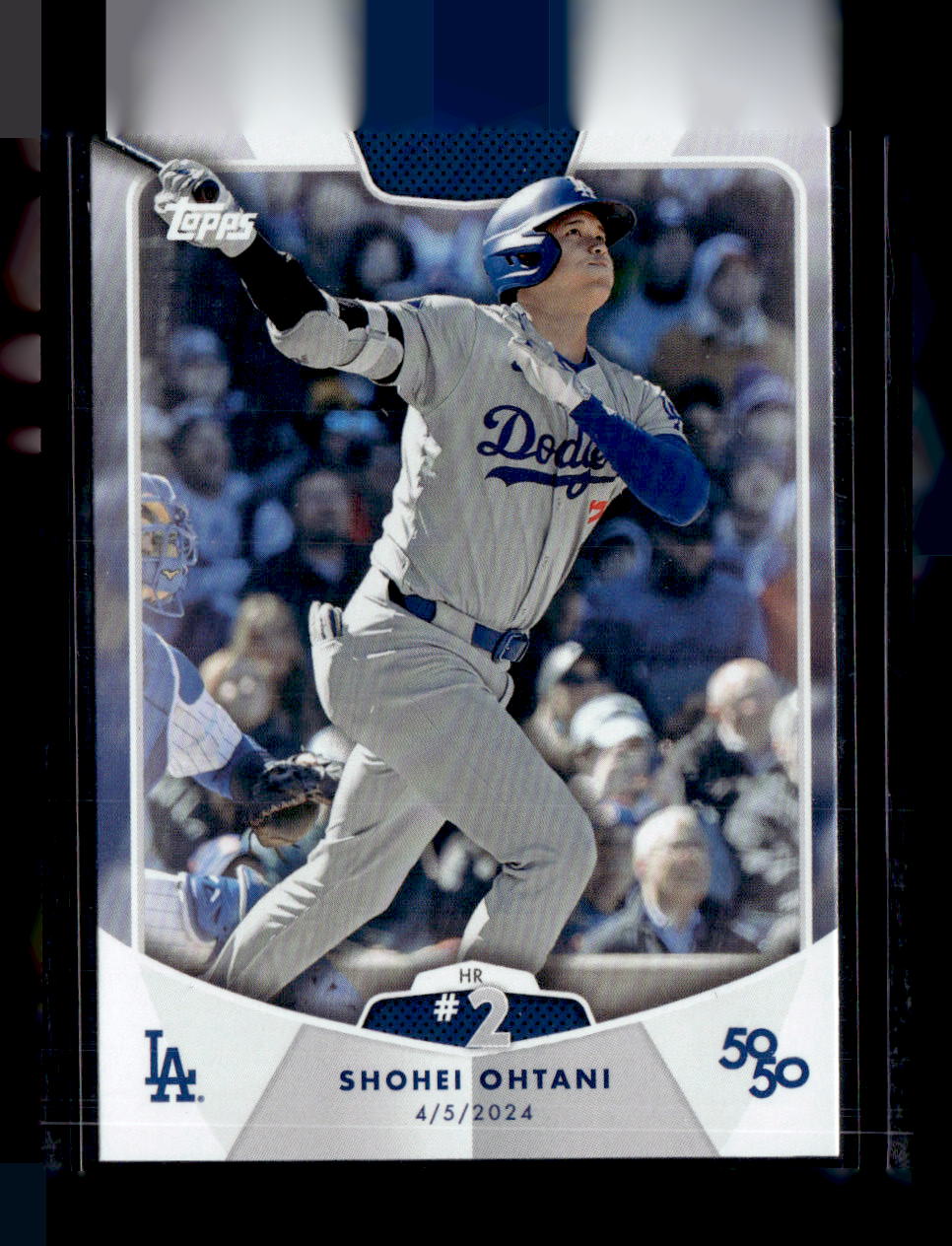 2024 Topps 50/50: Shohei Ohtani #3 Shohei Ohtani