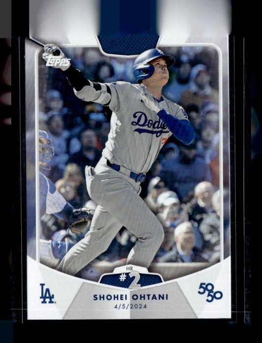 2024 Topps 50/50: Shohei Ohtani #3 Shohei Ohtani