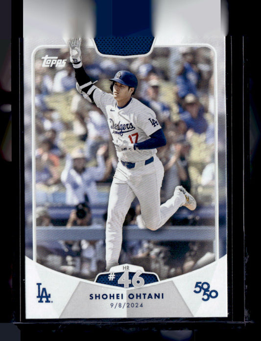 2024 Topps 50/50: Shohei Ohtani #92 Shohei Ohtani