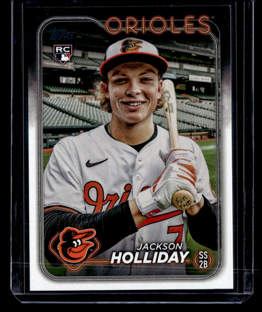 2024 Topps #697 Jackson Holliday Fun Face