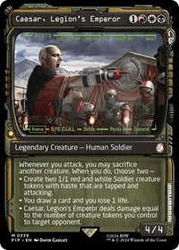MTG Universes Beyond: Fallout Caesar, Legion's Emperor (Showcase)
