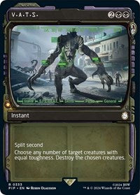 MTG Universes Beyond: Fallout V.A.T.S. (Showcase)