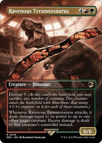 MTG Universes Beyond: Jurassic World Collection Ravenous Tyrannosaurus (Borderless)