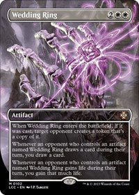 MTG Commander: The Lost Caverns of Ixalan Wedding Ring (Borderless)