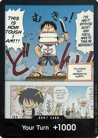 One Piece One Piece Promotion Cards DON!! Card (Young Luffy) (Devil Fruits Collection Vol. 1)
