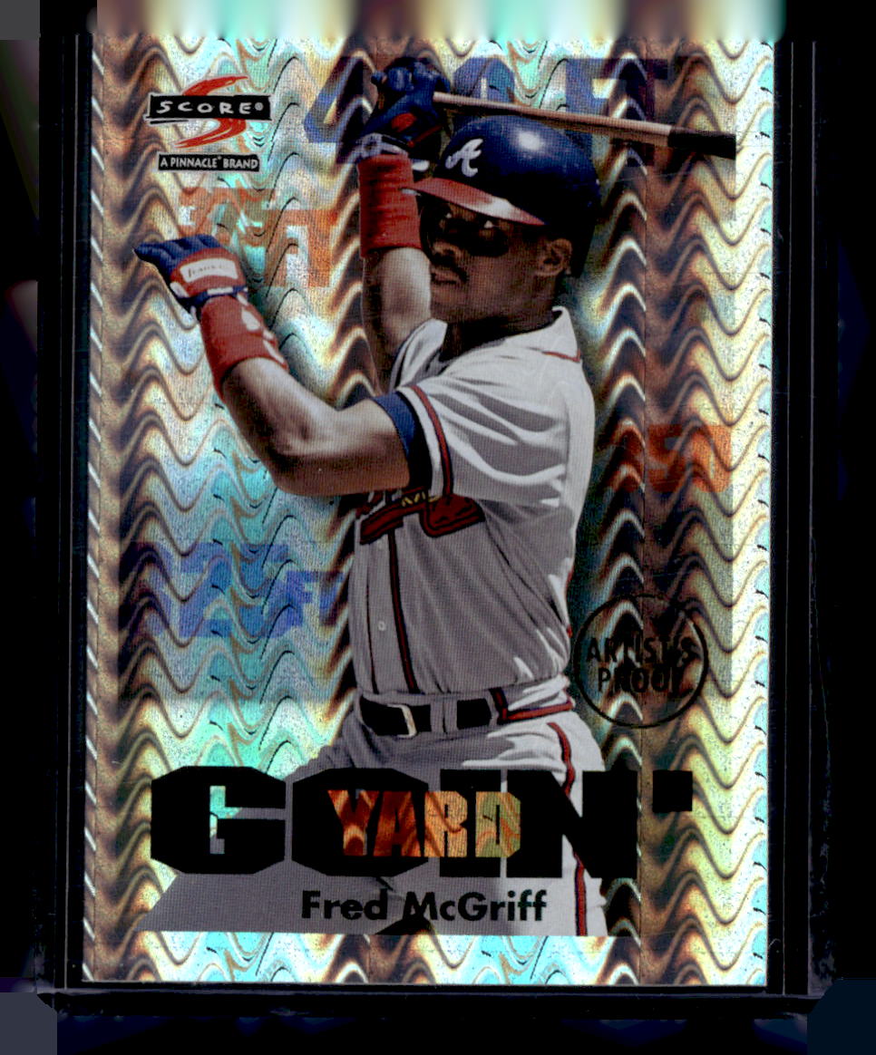 1997 Score #512 Fred McGriff Artist's Proof Holofoil
