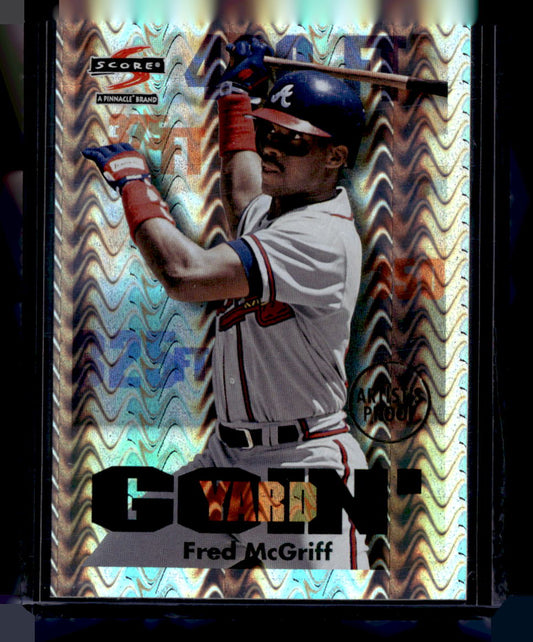 1997 Score #512 Fred McGriff Artist's Proof Holofoil