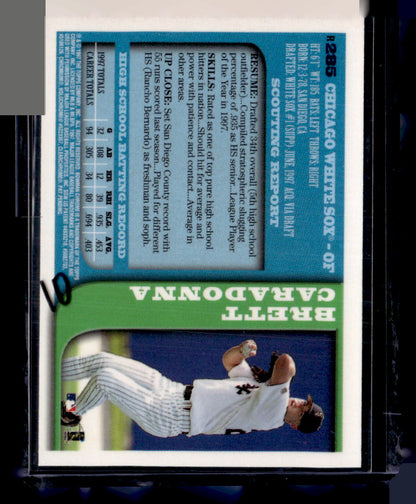 1997 Bowman Chrome #285 Brett Caradonna Refractors
